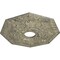 Ekena Millwork Nottingham Medallion (Canopies up to 4 5/8"), 18"OD x 3 1/2"ID x 1 1/2"P, Castle Stone Crackle CM18NTCSC - alternate 2